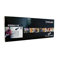 Lexmark X203A11G Toner Cart for Lexmark X203n Printer