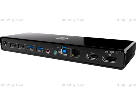 HP 3005pr USB3 Port Replicator - Y4H06AAR  Y4H06AA