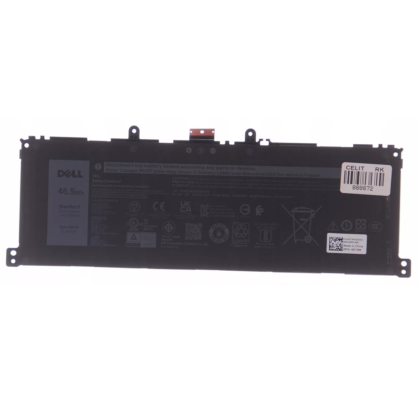Dell Latitude 7350 Detachable BATTERY - YV18F